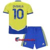 Virallinen Fanipaita + Shortsit Juventus Paulo Dybala 10 Kolmas Pelipaita 2021-22 - Lasten